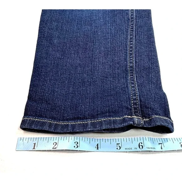 Banana Republic Girlfriend Jeans Women's Size‎ 31 / 12 Medium Wash Stretch Denim - Picture 8 of 8